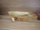 銅師傅《金龍魚(yú)》客廳 桌面 銅擺件 家居裝飾工藝品 曬單實(shí)拍圖