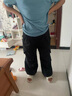 李寧工裝褲傘兵褲運動(dòng)褲男秋季戶(hù)外工裝風(fēng)大口袋直筒運動(dòng)長(cháng)褲 【CF溯潮流傘兵褲】黑色713-4 2XL 曬單實(shí)拍圖