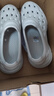 斯凱奇（Skechers）洞洞鞋男 時尚簡約舒輕便舒適透氣休閑鞋子 243240-OFWT 42 曬單實拍圖