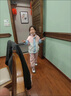 G.DUCKKIDS女童套裝春秋2025新款韓版兒童休閑運(yùn)動服兩件套裝時髦洋氣中大童 藕色 130 曬單實(shí)拍圖