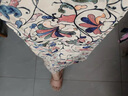 莫代爾夏新款棉綢度假長款連衣裙女高個子碎花大碼無袖氣質(zhì)顯瘦沙灘群 棉綢2號 適合高個子 2XL 125-150斤 建議身高160以上 曬單實拍圖