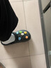 名創(chuàng)優(yōu)品（MINISO）洞洞鞋女款2025新款eva防滑防臭沙灘鞋增高涼拖鞋女夏季外穿 黑色+美食集(10個)滴塑 36-37 曬單實拍圖