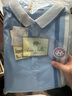 戴維貝拉（DAVE＆BELLA）男童運動套裝校服學(xué)院風(fēng)polo衫短褲兩件套吸濕速干夏裝新款童裝 藍色【現(xiàn)貨】 120 cm（建議身高110-120cm） 曬單實拍圖