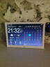 柏菲登桌面電子臺(tái)歷日歷萬(wàn)年歷天氣預(yù)報(bào)WIFI智能鐘電子掛鐘時(shí)鐘臺(tái)式鬧鐘 白色15.4寸WiFi高配版 曬單實(shí)拍圖
