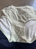 Clarkarida女士內(nèi)褲女莫代爾無痕7A級抗菌中腰三角性感高端冰絲透氣女生抑菌 100支雙面高級零壓感｜ 3條 L 100-125斤 曬單實拍圖