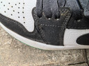 耐克（NIKE）Air Jordan 1 AJ1黑綠腳趾低幫復(fù)古減震防滑耐磨運(yùn)動休閑籃球鞋 553560-113白黑綠 37.5 曬單實(shí)拍圖