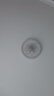 得益綠色風(fēng)扇燈餐廳現(xiàn)代簡約主臥吸頂電扇搖頭燈165貓靈款 曬單實(shí)拍圖