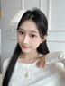 締晶無(wú)事牌和田玉項(xiàng)鏈女平安扣吊墜玉佩氣質(zhì)高檔七夕情人節(jié)禮物送女友 曬單實(shí)拍圖