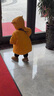 G.DUCKKIDS小黃鴨童裝兒童羽絨服男童中長款加厚男孩外套冬季寶寶小惡魔衣服 黃色 90 建議1~2歲【 80-90cm】 曬單實(shí)拍圖