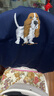 Hush Puppies【簡(jiǎn)約經(jīng)典】暇步士男裝純春夏印花圖案圓領(lǐng)T恤 075深藍(lán)1 M 曬單實(shí)拍圖