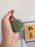 法優(yōu)曼和田玉貔貅吊墜如意皮休毛衣項鏈新疆玉石皮丘玉墜男女款 如意貔貅 曬單實(shí)拍圖