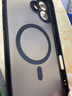 ALittleFlower適用蘋果16plus手機(jī)殼 iphone16plus保護(hù)套磁吸殼magsafe充電超薄防摔硅膠軟殼鏡頭全包 黑色 曬單實(shí)拍圖