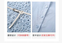 纖莉秀【流光疏影】鏤空蕾絲襯衫連衣裙兩件套大碼女裝胖mm夏新款1736 藍色 2XL 曬單實拍圖