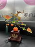 RWTW柿柿如意銅鹿擺件客廳玄關辦公室裝飾品開業(yè)喬遷新居禮物 一鹿相伴彩銅 曬單實拍圖