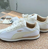 彪馬（PUMA）【復(fù)古跑鞋】薄底鞋T頭鞋男女休閑阿甘鞋TURINO 362167 白-白色-燕麥色-15 37 曬單實拍圖