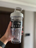 Blender Bottle搖搖杯運(yùn)動(dòng)健身水杯男士女生蛋白粉攪拌杯子大容量塑料杯子耐高溫 Tritan材質(zhì)白色800ml 曬單實(shí)拍圖