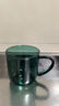 VIVA scandinavia玻璃茶杯耐熱防裂透明彩色玻璃杯高硼硅杯子水杯簡約北歐400ml 綠色1只【V83047 】 曬單實拍圖
