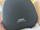 興戈（SIMGOT）空嶼EH500 深度ANC主動降噪頭戴式藍牙耳機5.4雙金標HIFI高音質(zhì)高解析可折疊 灰羽白+耳機收納包/黑色 曬單實拍圖