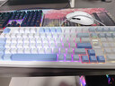 邁從（MCHOSE） G98 V2客制化機(jī)械鍵盤gasket結(jié)構(gòu)三模2.4G/有線/藍(lán)牙hifi全鍵熱插拔電競(jìng)游戲辦公電腦平板 G98 V2 星海藍(lán)-冰藍(lán)軸 曬單實(shí)拍圖