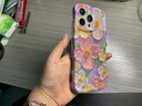 素洛藝術(shù)油畫(huà)花朵適用蘋(píng)果15Promax手機(jī)殼硅膠軟iPhone16Pro高級(jí)感女14Plus防摔13Pro彩繪12藍(lán)光11全包 扭扭邊 紫底油畫(huà)花朵 藍(lán)光 iPhone 16 Pro max 曬單實(shí)拍圖