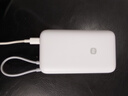 小米（MI）【3C認(rèn)證】小米自帶線充電寶 20000 22.5W 淺灰 可上飛機(jī)/火車多彩便攜  iPhone安卓可用 曬單實(shí)拍圖