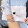 TLXT透明殼蘋果macbook保護(hù)殼pro14筆記本m1電腦air13M2ins貼紙風(fēng)爆款保護(hù)套16寸外殼通用15帶散熱孔M4 「lookme」T627 贈粉色鍵盤膜+防塵塞 Air13M2/M3( 曬單實(shí)拍圖
