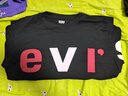 Levi's李維斯兒童裝男童長(cháng)袖T恤秋季新款假兩件上衣打底衫潮 黑美人 150 /72 【建議身高140-152cm】 曬單實(shí)拍圖