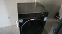 海爾（Haier）精華洗滾筒洗衣機(jī)全自動(dòng)帶烘干家用10kg超薄變頻國(guó)家補(bǔ)貼20%洗烘一體智能投放+525大筒徑HBD14326L 曬單實(shí)拍圖