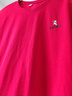 啄木鳥(niǎo)（TUCANO）純棉短袖T恤男夏季新款圓領(lǐng)休閑寬松男士t恤透氣吸汗青年打底汗衫 紅色 2XL （建議130-145斤） 曬單實(shí)拍圖