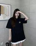 MLB YYDSMLB BHEART短袖T恤男女情侶夏季美式高街純棉潮牌打底衫上衣 白色 S 曬單實(shí)拍圖