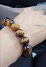 中國黃金招財貔貅手串男士虎眼石手鏈新年情人節禮物送男友老公生日實(shí)用 虎眼石三銅錢(qián)貔貅手串-14n 曬單實(shí)拍圖