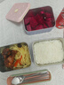 PAKCHOICE保溫飯盒上班族可微波加熱不銹鋼飯盒便當(dāng)盒大容量多層便攜保溫桶 曬單實拍圖