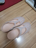 JDOV護士鞋女外穿防滑洞洞鞋夏季軟底孕婦包頭拖鞋果凍涼鞋沙灘鞋厚底 金色 37 曬單實(shí)拍圖