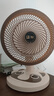 駱駝電風(fēng)扇家用電扇臺(tái)式多功能小型風(fēng)扇學(xué)生宿舍桌面風(fēng)扇可搖頭靜音辦公室桌面臺(tái)扇 米色臺(tái)扇【搖頭/2檔位】 標(biāo)配【1.3米電源線】 曬單實(shí)拍圖
