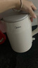 美的（Midea）【國(guó)家補(bǔ)貼】燒水壺電熱水壺大容量 家用水壺?zé)?04不銹鋼 雙層防燙智能防干燒多重防護(hù)無縫內(nèi)膽 1.5L 暖壺圓墩墩MK-SHM1569 曬單實(shí)拍圖
