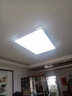 歐普照明led吸頂燈 燈具大全2025款客廳臥室燈餐廳燈全光普客廳燈 方形無極【40*40CM 36瓦】白色框 曬單實拍圖