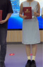 Laurèl【巴黎時(shí)裝周同款】經(jīng)典別致圓領(lǐng)高智精英連衣裙女LWD341Y05800 冰川藍 M  165/88A 曬單實(shí)拍圖