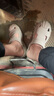 特步（XTEP）運(yùn)動(dòng)拖鞋男士洞洞鞋男情侶涼拖鞋外穿厚底涼鞋男 A043 磚褐 42-43 曬單實(shí)拍圖