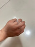 莫桑石鉆石男士戒指純銀素圈活口仿真鉆戒高級(jí)感求婚結(jié)婚男戒婚戒 從一而終10分男戒 默認(rèn)活口可以調(diào)節(jié)大小 曬單實(shí)拍圖