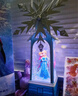 迪士尼（Disney）透明旋轉(zhuǎn)音樂(lè)盒冰雪奇緣艾莎公主八音水晶球女孩學(xué)生生日禮物 曬單實(shí)拍圖