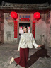 DWRW大碼胖mm新中式國(guó)風(fēng)唐裝女輕奢高級(jí)感盤(pán)扣外套連衣裙兩件套200斤 單件外套 M 建議[80-100斤] 曬單實(shí)拍圖