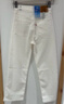 Levi's商場(chǎng)同款冰酷系列25新款女士RIBCAGE高腰直筒白色牛仔褲 白色 24 (27) 曬單實(shí)拍圖