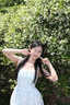 乖甜星海邊度假甜美小飛袖碎花連衣裙女夏季溫柔風(fēng)公主裙收腰蓬蓬長(cháng)裙子 藍色長(cháng)款 S 建議80-90斤 曬單實(shí)拍圖