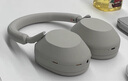索尼（SONY）WH-1000XM5 頭戴式無(wú)線(xiàn)藍牙降噪耳機 AI智能降噪（1000XM4升級款） 鉑金銀 曬單實(shí)拍圖