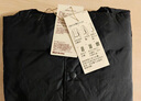 無印良品（MUJI）女式 便攜式 無領(lǐng)羽絨夾克 保暖貼身 短款 黑色 M  曬單實拍圖