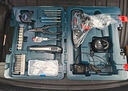 博世（BOSCH）GSB 120-LI 12V鋰電電動(dòng)螺絲刀沖擊鉆工具箱（84附件+手動(dòng)工具） 曬單實(shí)拍圖