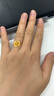 周生生黃金戒指 足金幸?；ㄕZ開口戒 結(jié)婚禮物三金72931R計(jì)價(jià)3.95克 曬單實(shí)拍圖