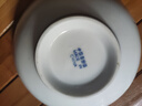 兮紅景德鎮(zhèn)陶瓷扣肉碗釉下彩菜碗商用藍(lán)邊斗笠碗厚款湯碗商用面碗 白色藍(lán)邊6英寸斗笠碗菜碗1個(gè) 曬單實(shí)拍圖
