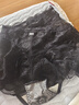 莫代爾蕾絲內褲女翹臀提臀鏤空透氣無(wú)痕純-棉襠中腰夏季薄款三角短褲 黑色+黑色(2.條裝) XL 120-140斤 曬單實(shí)拍圖