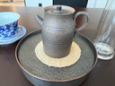 私朹堂 景德鎮粗陶鎏金黑手工茶壺日式茶道黑釉泡陶藝孤品 鎏金黑手工茶壺 曬單實(shí)拍圖